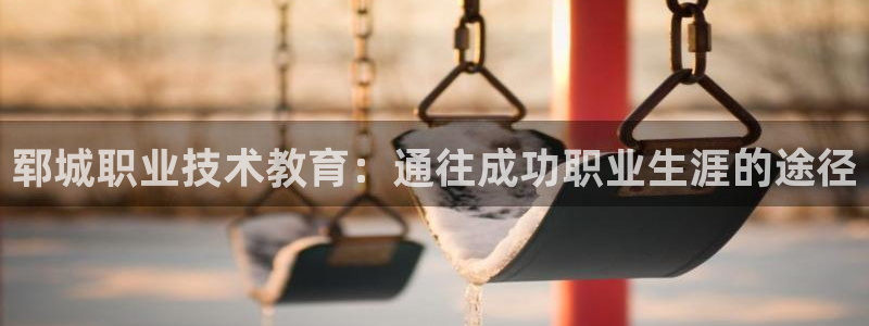 j9官网平台|郓城职业技术教育：通往成功职业生涯的途径