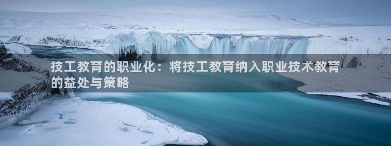 j9九游会-真人游戏第一品牌|技工教育的职业化：将技工教育纳入职业技术教育
的益处与策略